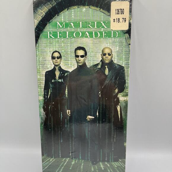 Matrix Reloaded (DVD, 2003) Full Screen, Long Box Edition New Sealed - Picture 5 of 11